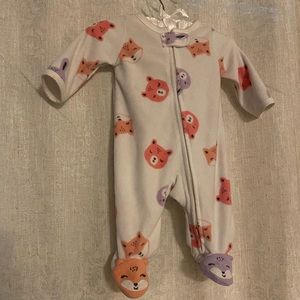 Carter’s Baby Girl Fleece Onesie